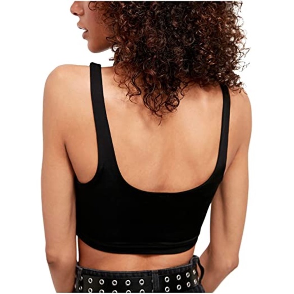 Intimately FP Free People Be Cool Brami Black NWT - Picture 2 of 4